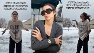 That One Boy In Elementary School Who Refuses To Wear a Coat | Juliette - Kristina - Sydney & Others