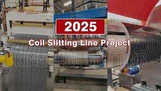 2025 Steel Slitting Line Machine Project | KINGREAL SLITTING Metal Slitting Machine CASE