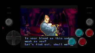 Darkstalkers The Night Warriors Rikuo vs Demitri Maximoff Rikuo &eacute; derrotado por Demitri Maximoff