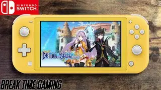 Demon Gaze Extra - Nintendo Switch Lite Gameplay