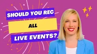 Why Should You Automatically Record All Live Video Shopping Events for eCommerce Stores?