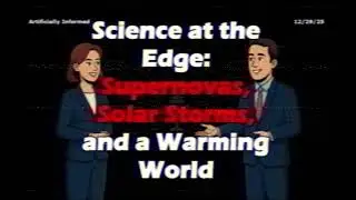 Science at the Edge: Supernovas, Solar Storms, and a Warming World | Artificially Informed