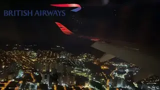 British A350 STRIKING Approach & Landing into Sao Paulo Guarulhos International Airport (GRU)