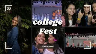 College vibes || Banasthali vidyapith ||Fest highlights#fest #collegelife #dance #vlog 
