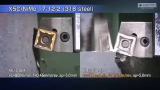 AC6030M & AC6040M Series for Stainless Steel Turning