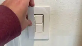 Управление вентилятором и диммером Lutron Maestro для светодиодных ламп с регулируемой яркостью #светодиодное #освещение #домашнееосвещение