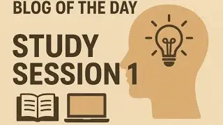 study sessions with me @Blogoftheday is live! #livenow #ytstudio #yt #studyvlog #blog