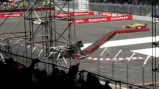 S&atilde;o Paulo Indy 300 Accident with Marco Andretti and Mario Moraes