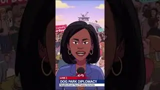 &ldquo;One Tennis Ball. Two Dogs. Total Chaos. &ndash; The Dog Park Diplomacy&rdquo;