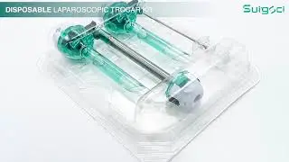 10mm Disposable Optical Trocar Kit Laparoscopic Surgical Trocar Set for Abdominal Surgery TV06