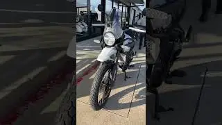 2025 Himalayan 450 with accessories (Tall wind shield, Rally Guard, hand guards, and radiator guard)