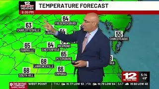 First Alert Forecast: Partly sunny with low humidity (Thursday, April 24)