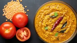 🍅 Monday Special Tomato Pappu | Simple Dal Recipe Telugu