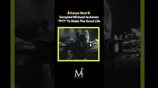 🔥#KanyeWest🔥 #Sampled #MichealJacksons #PYT# To Make The #Good #life #moneondabeat #musicproducer