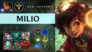 Milio Support vs Taric - EUW Grandmaster Patch 25.23