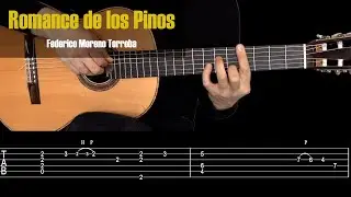 Romance de los Pinos. Torroba. Guitar Tutorial + TAB