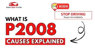 What is P2008 : Engine Error Code Causes Explained