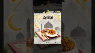 social media design tutorial using Photoshop 🧡💥#posterdesigntutorial#designtutorial #ramadan