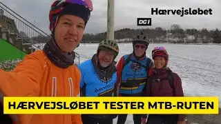 H&aelig;rvejsl&oslash;bet Tester MTB-Ruten - Bryrup Til Engesvang