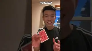 Levitating Card Tutorial!! 🤯#shorts