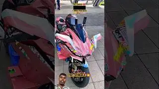 Ninja H2 Pink Colour Modified | kaise laga Modified comment me #ninjah2 #modified #shorts