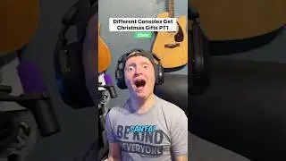Consoles get Christmas gifts PT1 #gamer #funny #comedy #relatable #humor #skit