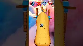 Going Balls NEW Ball Speedrun &ndash; Crossing the Edge with ZERO Errors! #Shorts #Goingballs