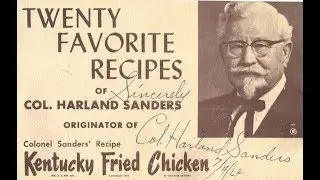 Kentucky Fried Chicken Original Recipe KFC (rare old film)