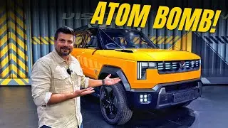 Mahindra Vision S - Bomb of a Compact SUV! Beware, Jimny!