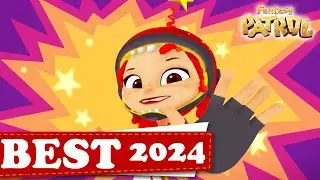 Fantasy Patrol 💜 BEST EPISODES 2024 💜 Funny cartoons Compilation ⭐ Moolt Kids Toons