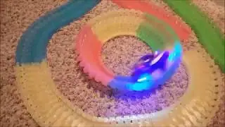 Magic Glow In The Dark Racing Car Tracks