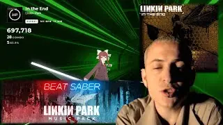 [Beat Saber] In the End by Linkin Park (EXPERT)  | Music Pack | Full Body Tracking | First Attempt