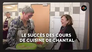 Dans la cuisine communale de Landeleau, le succès des cours de cuisine de Chantal.