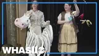 Behind the scenes of Sacred Heart's performance of 'Into the Woods'