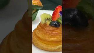 Laminated Viennoiseries | Croissant & Danish Layers #Shorts #shortsfeeds #viral