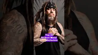 Top 10 Richest Metal Bass Guitarists #bassguitar #musichistory #musician #shorts