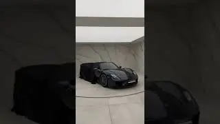 Dark Blue Metallic Porsche 918 Spyder arrives into stock.
