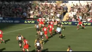 Northampton Saints v Saracens - 2011-12 LV= Anglo-Welsh Cup Round 1 - highlights