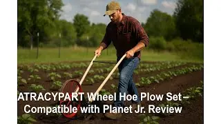 🚜 ATRACYPART Wheel Hoe Plow Set &ndash; Compatible with Planet Jr. Review 🚜