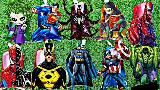 AVENGERS SUPERHEROES CAPTAINAMERICA THANOS HULK CAPTEN MARVEL'S  AIRON-MAN BLACKPHANTER SPIDERMAN