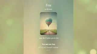 Kim Chatto - Free (Official Lyric Video)