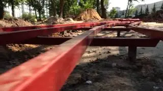 Монтаж террасной доски MultiDeck  Сквер по ул  Ак  Парина, Казань