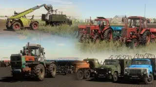 4К‼️ FS22 / Vladimirovka / Sowing in the AGROmix cooperative