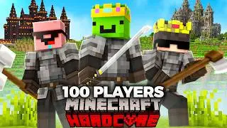 100 Players Simulate CIVILIZATION Challenge In this Minecraft Server