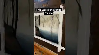 Misty Pastel Painting Challenge - Speed Painting #painting #pastels #artchallenge #misty #speedpaint