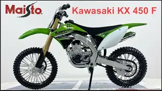 Maisto Kawasaki KX450F 1:12 Bike Review