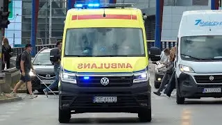 Alarmowo: PSE 61112 - Ambulans (T) Volkswagen Crafter - Szpital Śrem