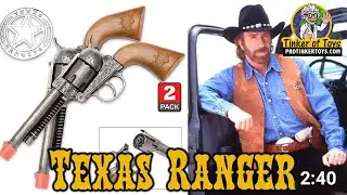 Parris Texas Ranger | Double Holster | Toy Cap Gun