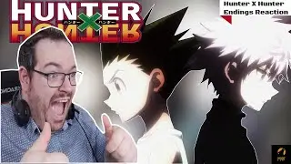 HUNTER X HUNTER Endings 1-6 REACTION | Anime OP Reaction #HunterxHunter #AnimeOP #OPReaction