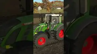 Cultivating with a Fendt VARIO | Farming Simulator 25 #farmingsimulator #fendt #tractor